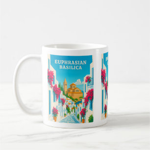 Euphrasian Basilika Poreč Kroatien Vintage Reise P Kaffeetasse