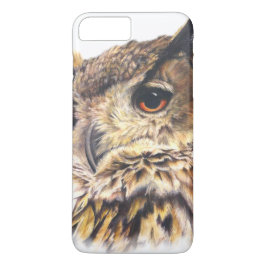 Eurasian Eagle Owl Fine Art iPhone Case