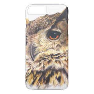 Eurasian Eagle Owl Fine Art iPhone Case