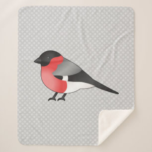 Eurasian Gimpel Cartoon-Vogel-Illustration Grau Sherpadecke