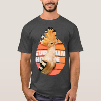 Eurasian-Hoopoe-Vogel T-Shirt