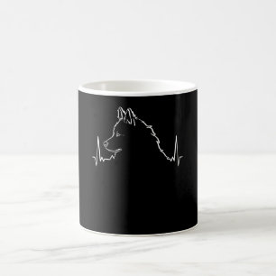 Eurasier Dog Heartbeat Kaffeetasse