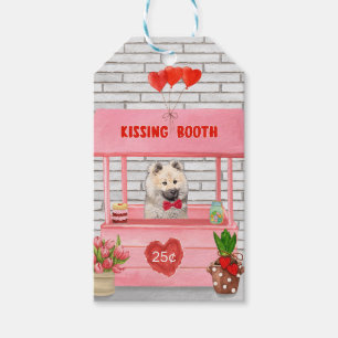 Eurasier Dog Valentine's Day Kissing Booth Geschenkanhänger