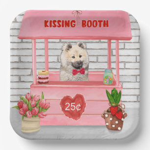 Eurasier Dog Valentine's Day Kissing Booth Pappteller