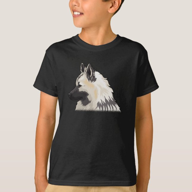 Eurasier Head Eurasian Dog T-Shirt (Vorderseite)