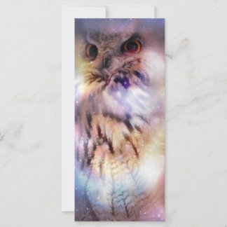 Eurasische Eagle-owl-Rackkarte