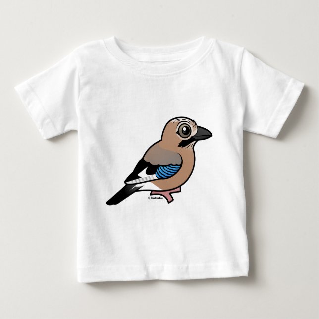 Eurasische Jay Baby T-shirt (Vorderseite)