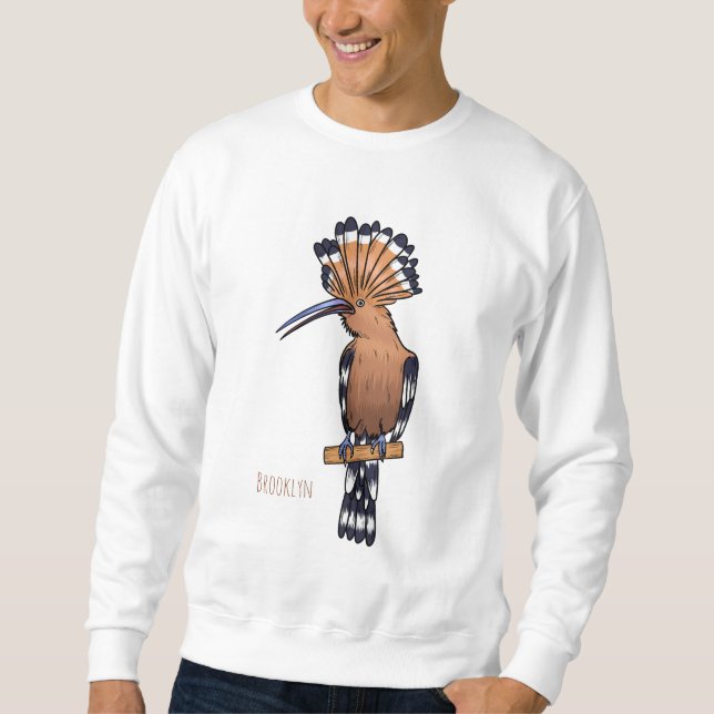 Eurasische Vogelscheuche-Cartoon Sweatshirt (Vorderseite)
