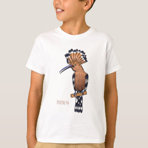 Eurasische Vogelscheuche-Cartoon T-Shirt
