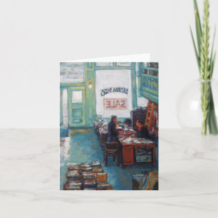 "Eureka-Buch-Verkaufs" Ölgemälde durch Linda Karte