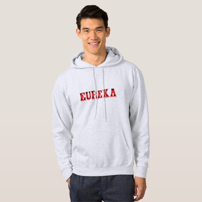 😜 💡 Eureka-Funny Coole Ausrufung Männer Pullover (Vorne ganz)