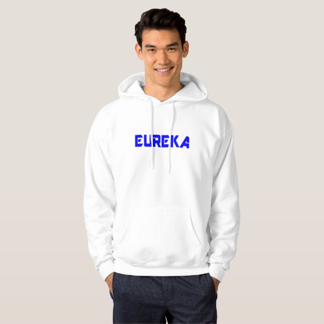 😜 💡 Eureka-Funny Coole Ausrufung Männer Pullover (Vorne ganz)