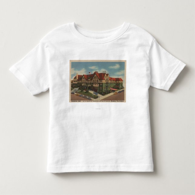 Eureka-Gasthaus-Hotel-Ansicht in Eureka, Kleinkind T-shirt (Vorderseite)