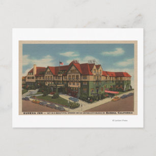 Eureka Inn Hotel View in Eureka, Kalifornien Postkarte