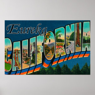Eureka, Kalifornien - Große Briefszenen Poster