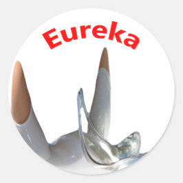 Eureka Runder Aufkleber