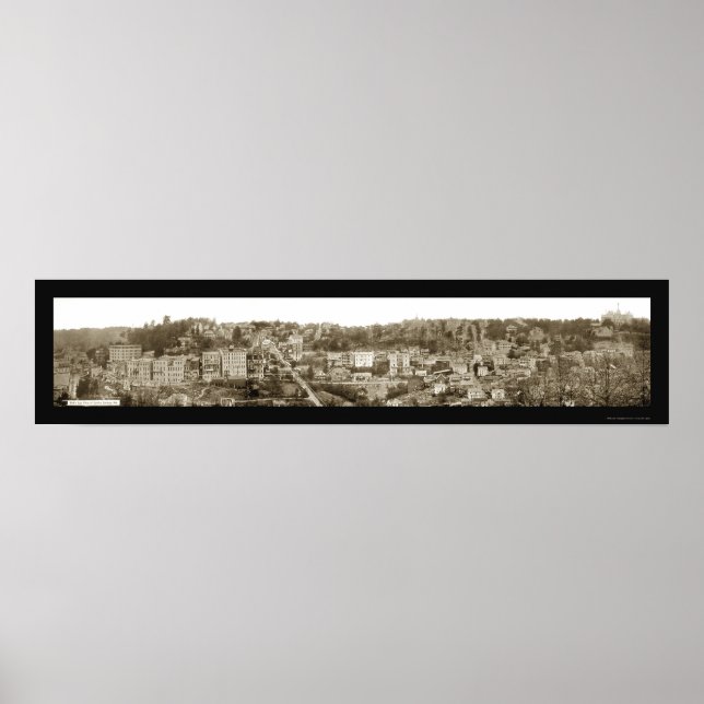 Eureka Springs, AR Foto 1914 Poster (Vorne)