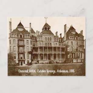 Eureka Springs, Arkansas Crescent Hotel vintage au Postkarte
