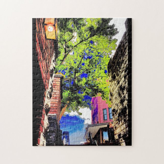 Eureka Springs, das oben schaut Puzzle (Vertikal)