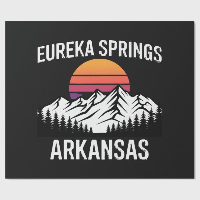 Eureka Springs Geschenkpapier (Flach)