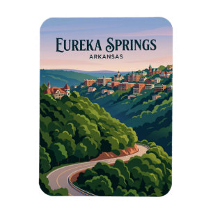 Eureka Springs USA Magnet