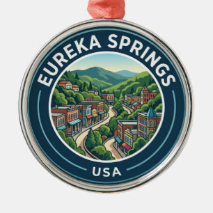 Eureka Springs USA Ornament Aus Metall