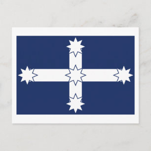 Eureka Stockade Flag Postkarte