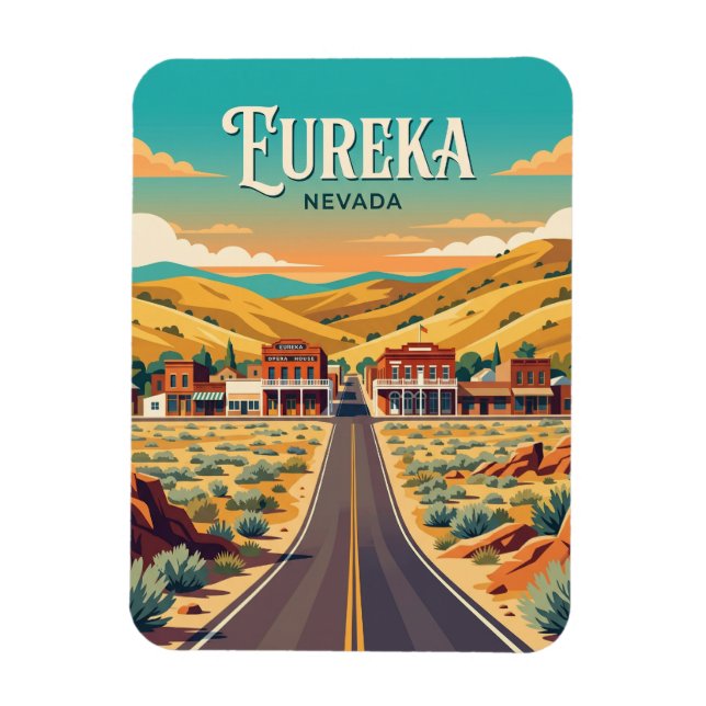 Eureka USA Magnet (Vertikal)