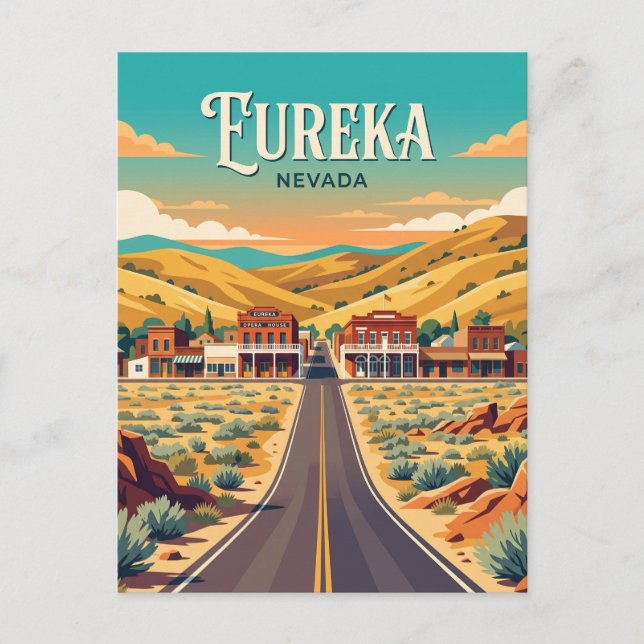Eureka USA Postkarte (Vorderseite)