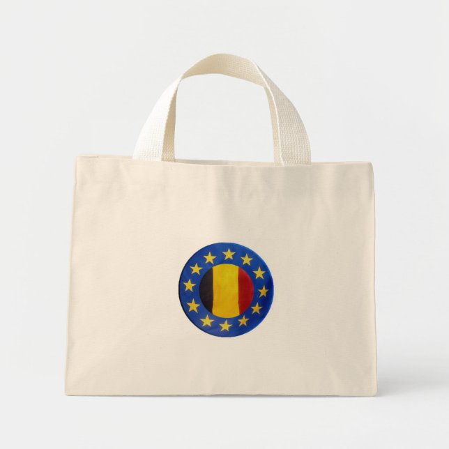Euro 2008 -Belgien- Beutel Mini Stoffbeutel (Vorne)