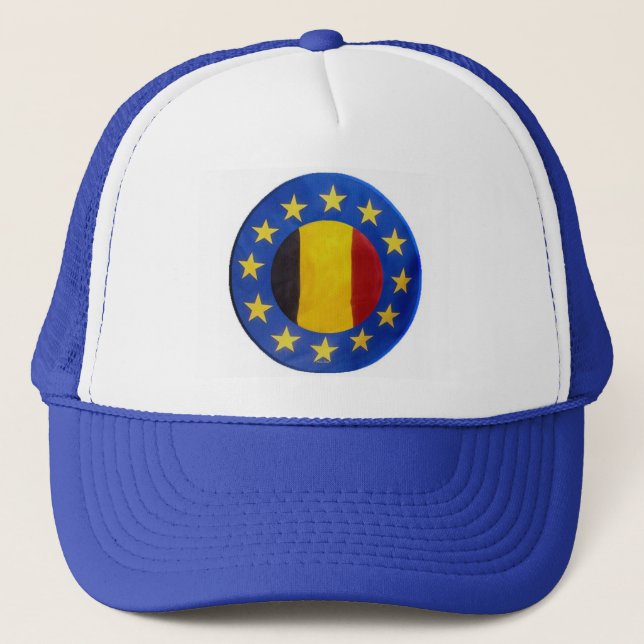 Euro 2008 -Belgien- Hat Truckerkappe (Vorderseite)