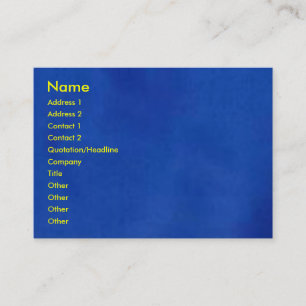 Euro Blue Visitenkarte