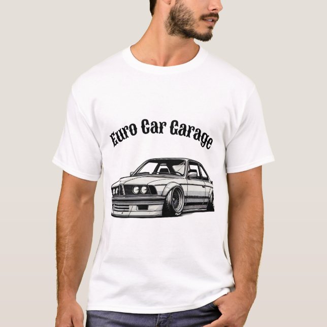 Euro Car Garage T-Shirt (Vorderseite)