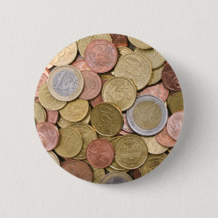 Euro Cent Button