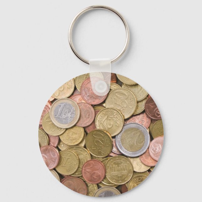 Euro Cent Schlüsselanhänger (Vorderseite)