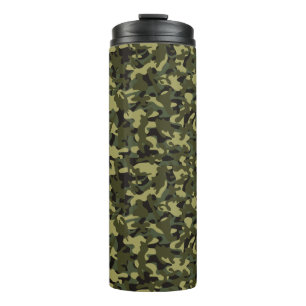 Euro Frühlings-Tarnmuster  Thermosbecher