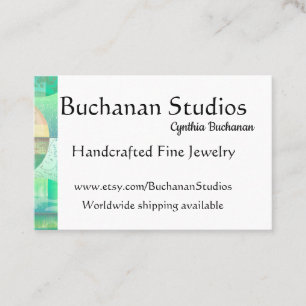 Euro Large Personalize Text Feminine Memable Visitenkarte