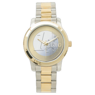 Euro-Münzuhren Armbanduhr