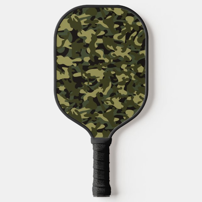 Euro Spring Camouflage Pickleball Schläger (Vorderseite)