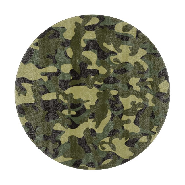 Euro Spring Camouflage Schneidebrett (Vorderseite)