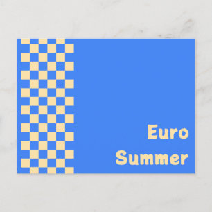Euro Summer Postcard Postkarte