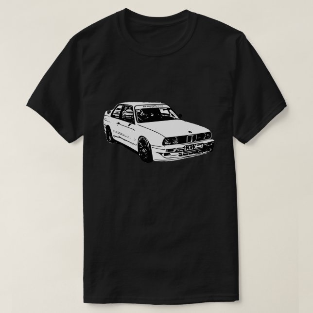 Euro vektorbild BMWs EDM T-Shirt (Design vorne)