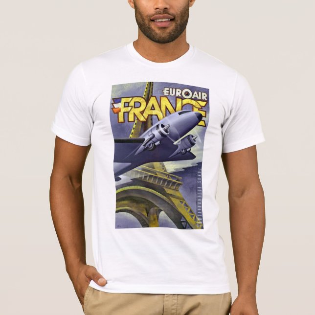 Euroair ~ Frankreich T-Shirt (Vorderseite)