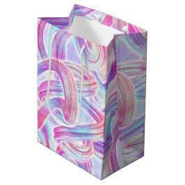 eurobeat holorave - rosa und blau: mittlere geschenktüte