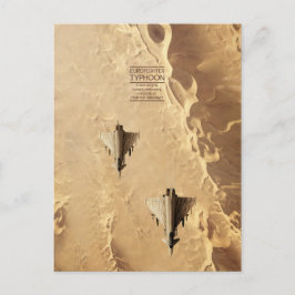 Eurofighter-Postkarte Postkarte