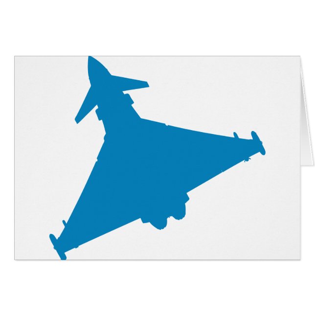 Eurofighter Taifun-Kampfflugzeug (Vorderseite (Horizontal))