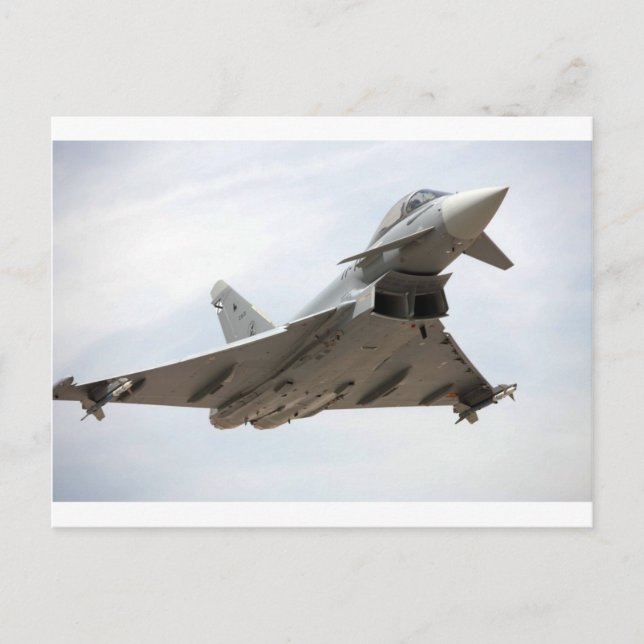 EUROFIGHTER TYPHOON POSTKARTE (Vorderseite)
