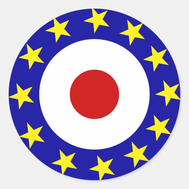 Euromod Round Sticker (Vorderseite)