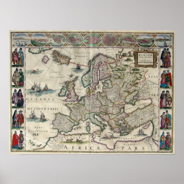 Europa: 1644 poster (Vorne)