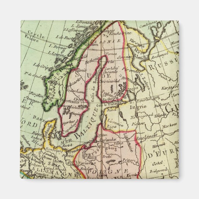 Europa 16 magnet (Vorne)